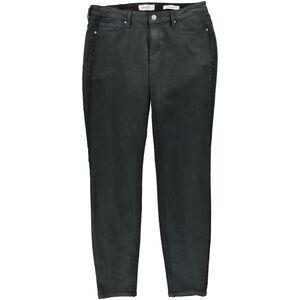 In Awe Of You Womens Kiss Me Super Skinny Fit Jeans, Green, NWT